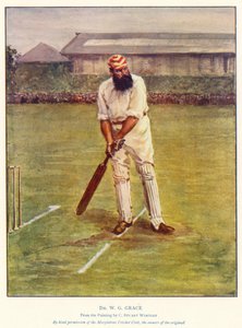 Dr W G Grace - Colonel Stuart Wortley