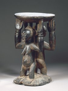 Tabouret Luba Hemba - Congolese Congolese