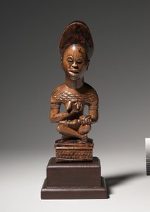 Figure mère-enfant, milieu à fin 1800s