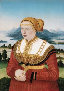 Portrait de Katherina Knoblauch (1513-1542) - Conrad Faber von Kreuznach