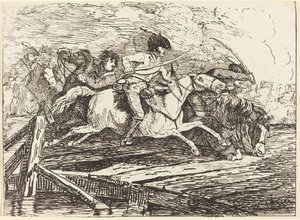 Charge de cavalerie - Conrad Gessner