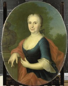 Cornelia van Schuylenburgh (1703-84), épouse de Diederik van Bleyswijk - Conrad Kuster