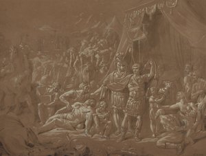 Une scène de la vie de Trajan - Conrad Metz
