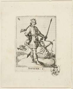 Jupiter, planche 2 de Der VII Planeten