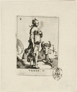 Vénus, planche cinq de Der VII Planeten