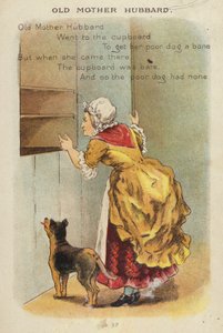 Comptine : Vieille Mère Hubbard