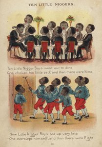 Comptine : Dix petits enfants noirs