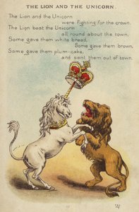 Comptine : Le Lion et la Licorne