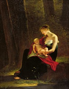 La Mère heureuse - Constance Marie Mayer Lamartiniere