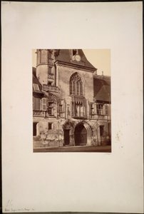 Hôtel Jacques Cœur à Bourges, vers 1865 - Constant Alexandre Famin