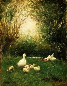 Un autre dimanche après-midi au bord de la rivière - Constant Artz