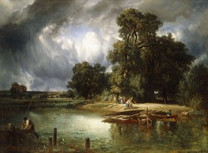 La traversée en ferry, 1849