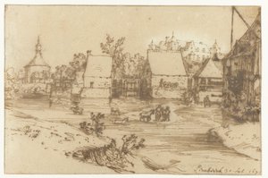 Vue sur Lembeek - Constantijn Huygens (II)