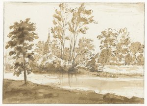Vue de Mol (Te Mol en Brabant) - Constantijn Huygens (II)