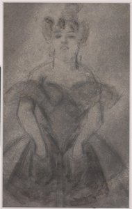 Buste de femme - Constantin Guys