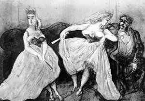 Conversation, 19e siècle, 1930