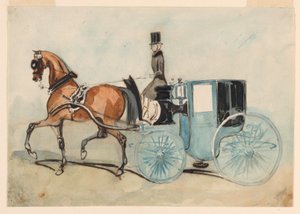 Le Brougham bleu