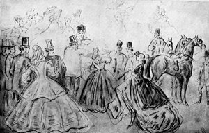 La promenade, 19e siècle, 1930