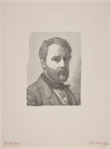Portrait de Wilhelm Marstrand - Constantin Hansen