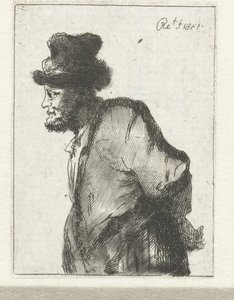 Paysanne avec les mains derrière le dos - Constantino Cumano (possibly)