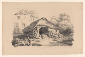 Étable près de la ferme
Le Paysage (série) - Constantinus Cornelis Huysmans