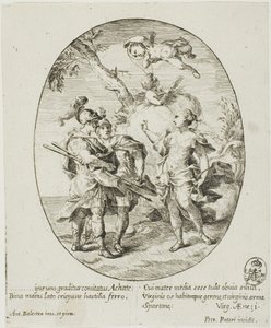 Énée, Vénus et Achates - Conte Pietro Antonio Rotari