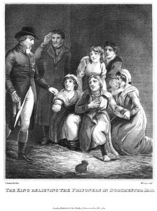 Le roi libérant les prisonniers de la prison de Dorchester, 1820 - Cooper