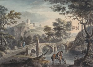 Paysage avec pont - Copplestone Warre Bamfylde