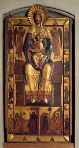 Vierge sur le trône avec l