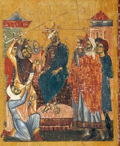Crucifix, détail - Coppo di Marcovaldo