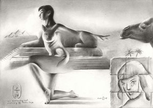 Rêve du sphinx égyptien