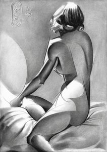 Un nu féminin gracieux - Corné Akkers