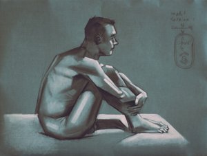 Homme pensif