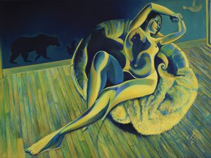 Une femme sereine, des rêves sauvages - Corné Akkers