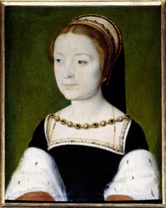 Portrait de Madeleine de France (1443-1495), fille aînée de François Ier, reine d