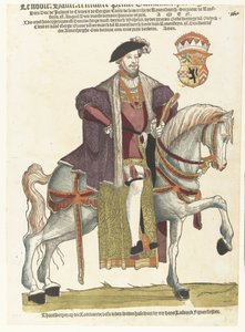 Portrait du duc Guillaume de Clèves, Juliers et Berg, comte de Mark, seigneur de Ravenstein à cheval