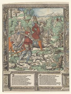 La chasse (Le récit de Sorgheloos) - Cornelis Anthonisz.