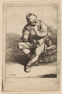 Le Buveur - Cornelis Pietersz Bega