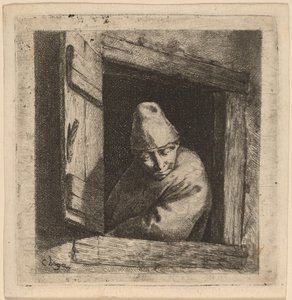 Le Paysan à une Fenêtre