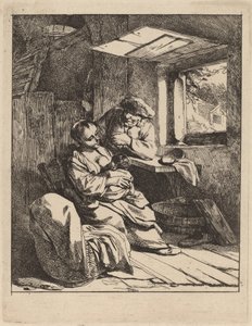 La jeune mère - Cornelis Pietersz Bega