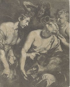 Méléagre et Atalante - Cornelis Bloemaert (II)