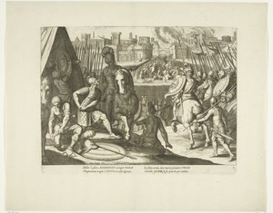 Conquête de Rome, 1527, n° 2 (Scènes de la vie de Charles V) (La vie de l