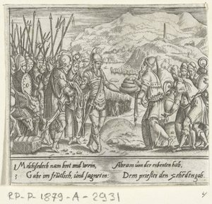 Abraham et Melchisédech (Het leven van Abraham)