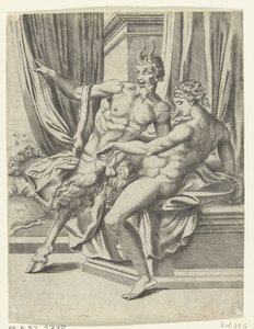 Jupiter et Antiope - Cornelis Bos