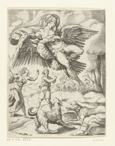 Jupiter et Ganymède - Cornelis Bos