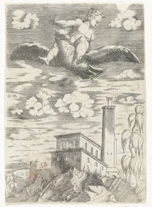 Enlèvement de Ganymède - Cornelis Bos