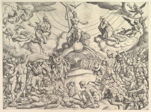 Le Jugement Dernier, vers 1548-50 - Cornelis Bos