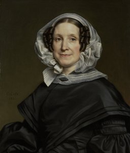 Aryna van der Pot (1786-1850). Épouse de N. J. A. C. Hoffmann - Cornelis Cels (signed by artist)