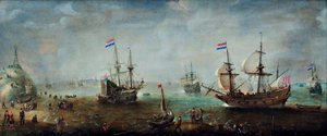 Marine - Cornelis Claesz  van Wieringen