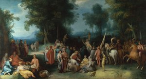 La Prédication de Saint Jean-Baptiste, 1602 - Cornelis Cornelisz. Haarlem van